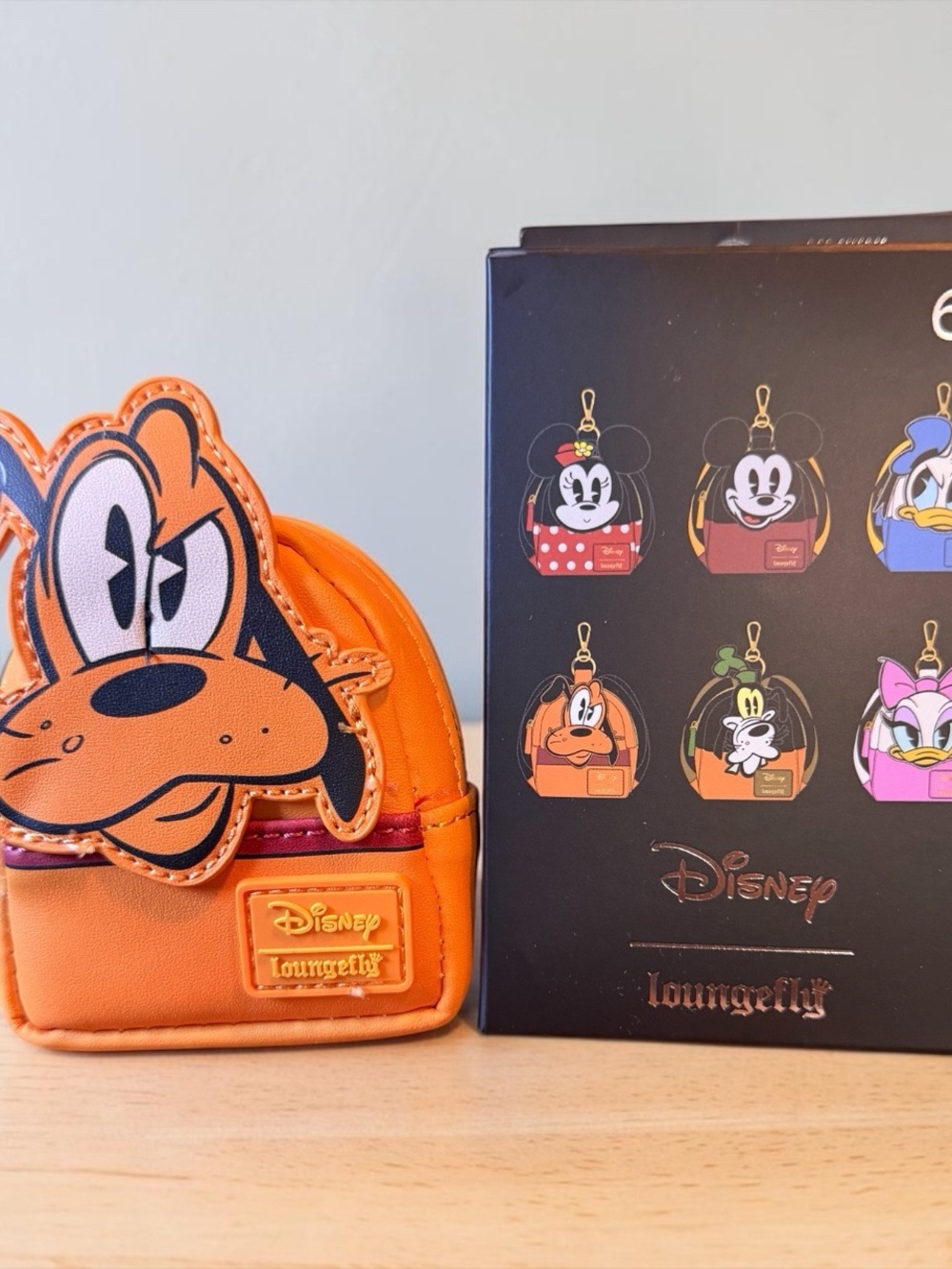 Loungefly Pluto Mini Backpack Keychain